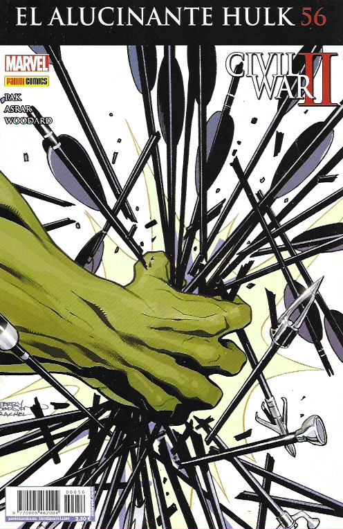 El Increíble Hulk. Panini 2012. Nº 56 El Alucinante Hulk