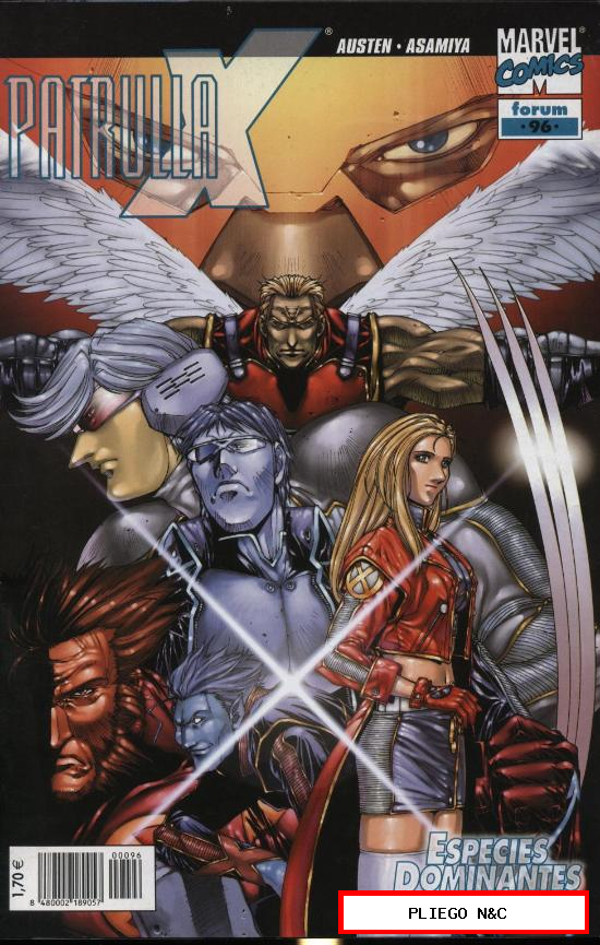 Patrulla-X v2. Forum 1996. Nº 96