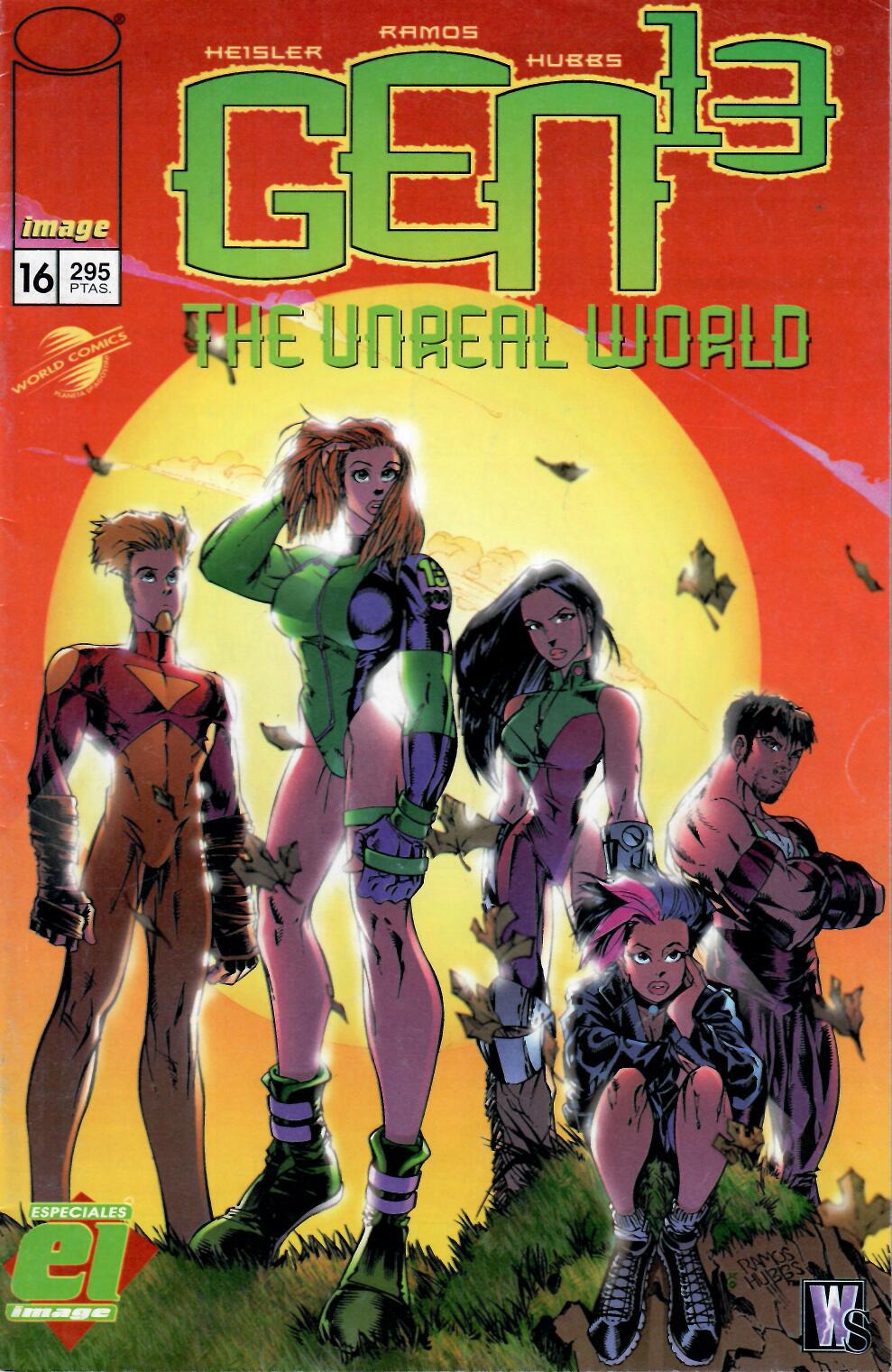 Especiales Image. World Comics 1996. Nº 16 Gen 13 The Unreal World