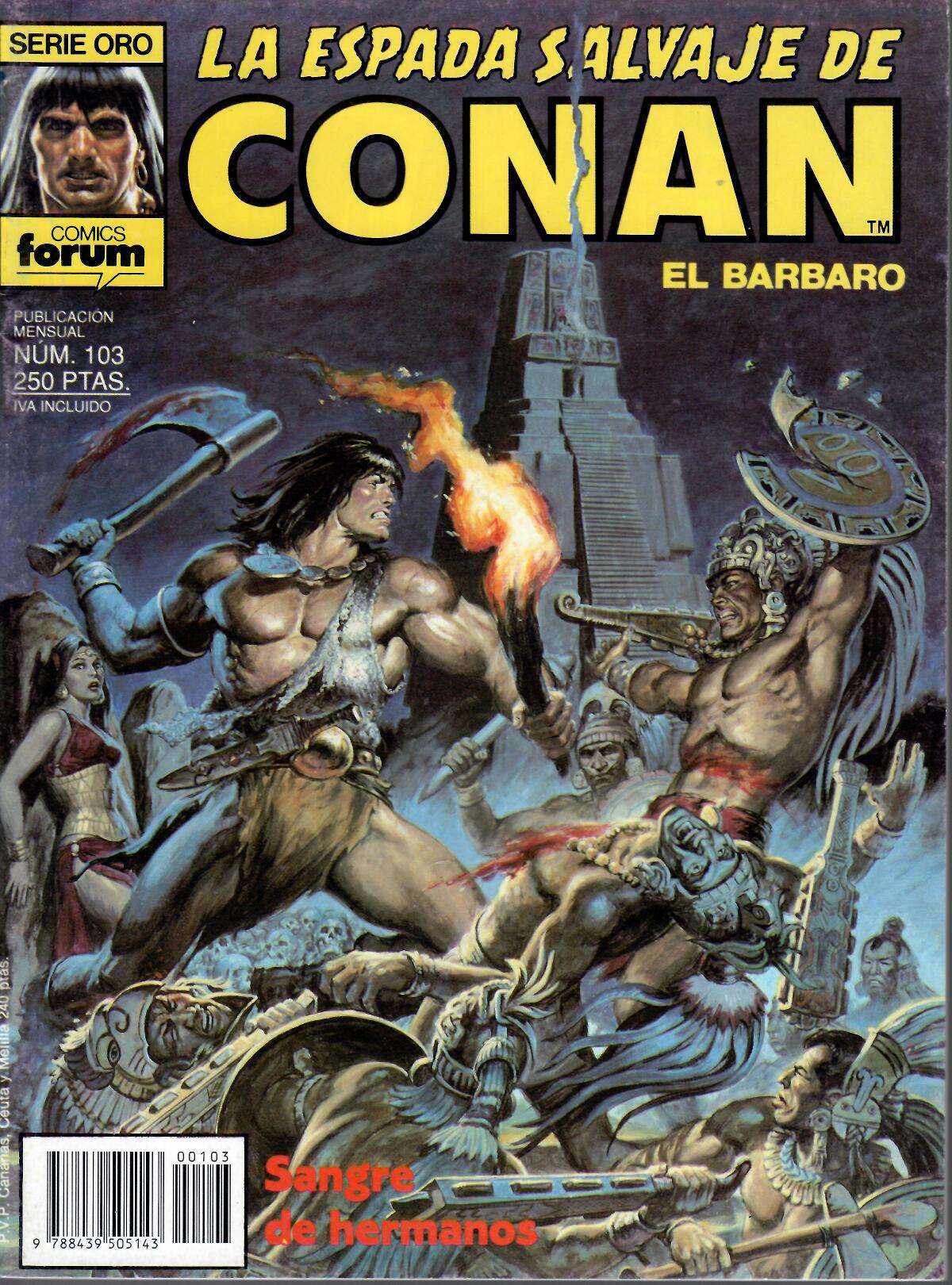 La Espada Salvaje de Conan. Forum 1982. Nº 103