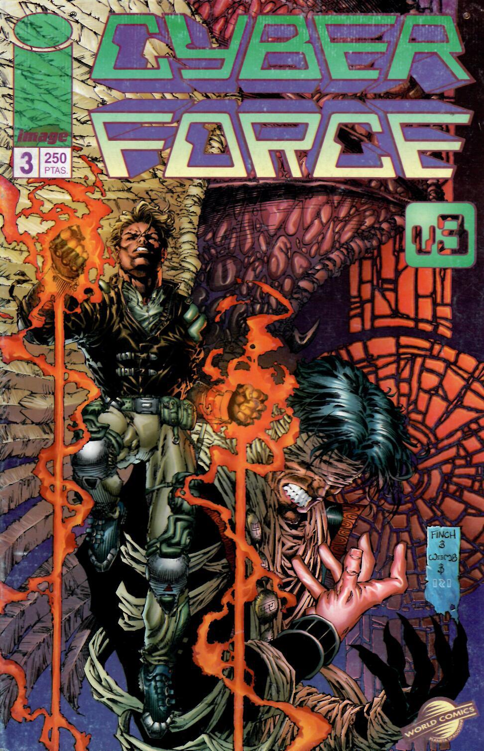 Cyberforce v3. World Comics 1997. Nº 3