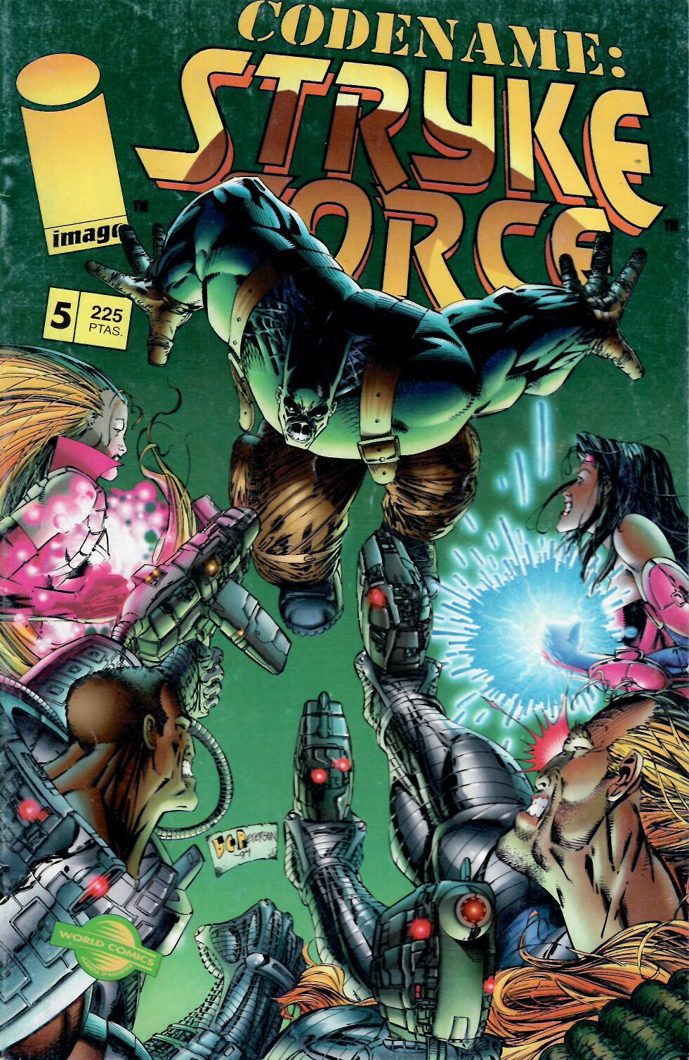 Codename: Stryke Force. World Comics 1995. Nº 5