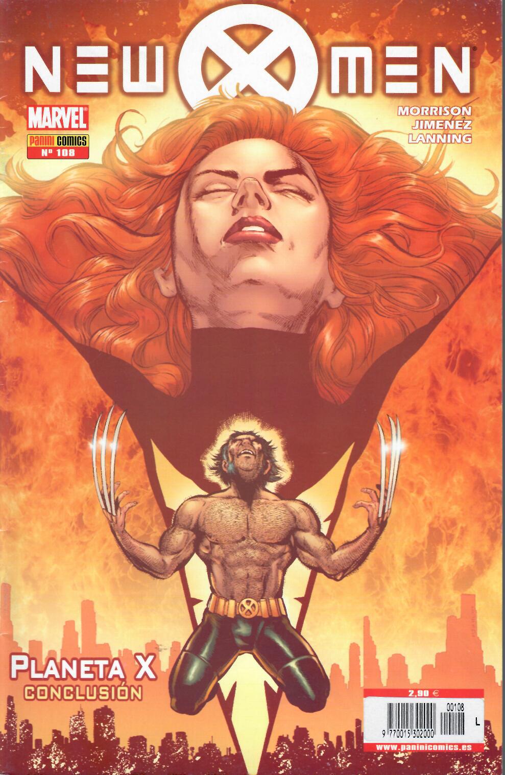 New X-Men. Panini 2005. Nº 108