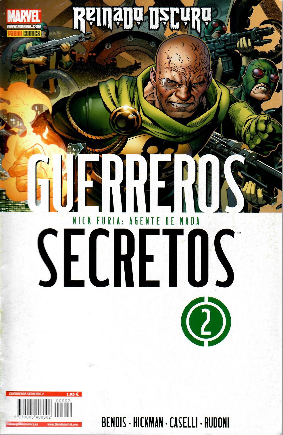 Guerreros Secretos. Panini 2009. Nº 2