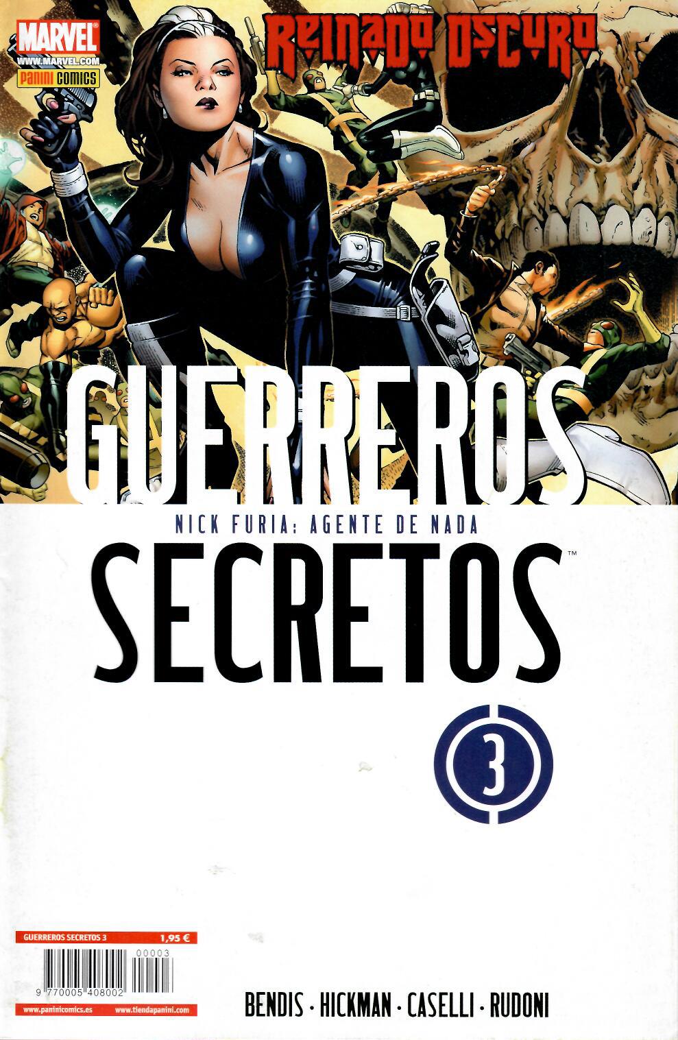Guerreros Secretos. Panini 2009. Nº 3