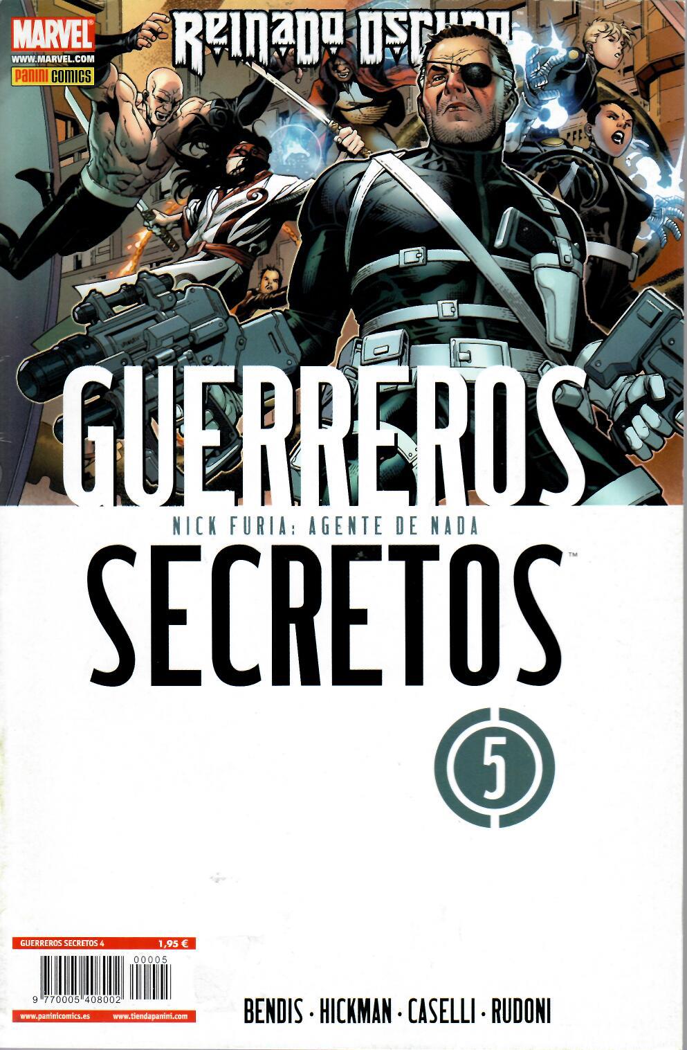 Guerreros Secretos. Panini 2009. Nº 5