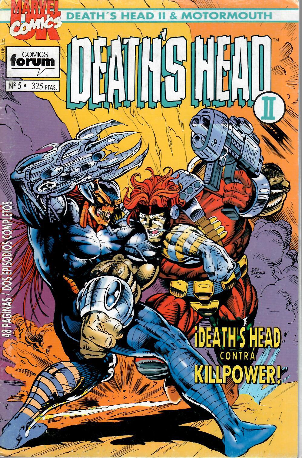 Death´s Head II & Motormouth. Forum 1993. Nº 5