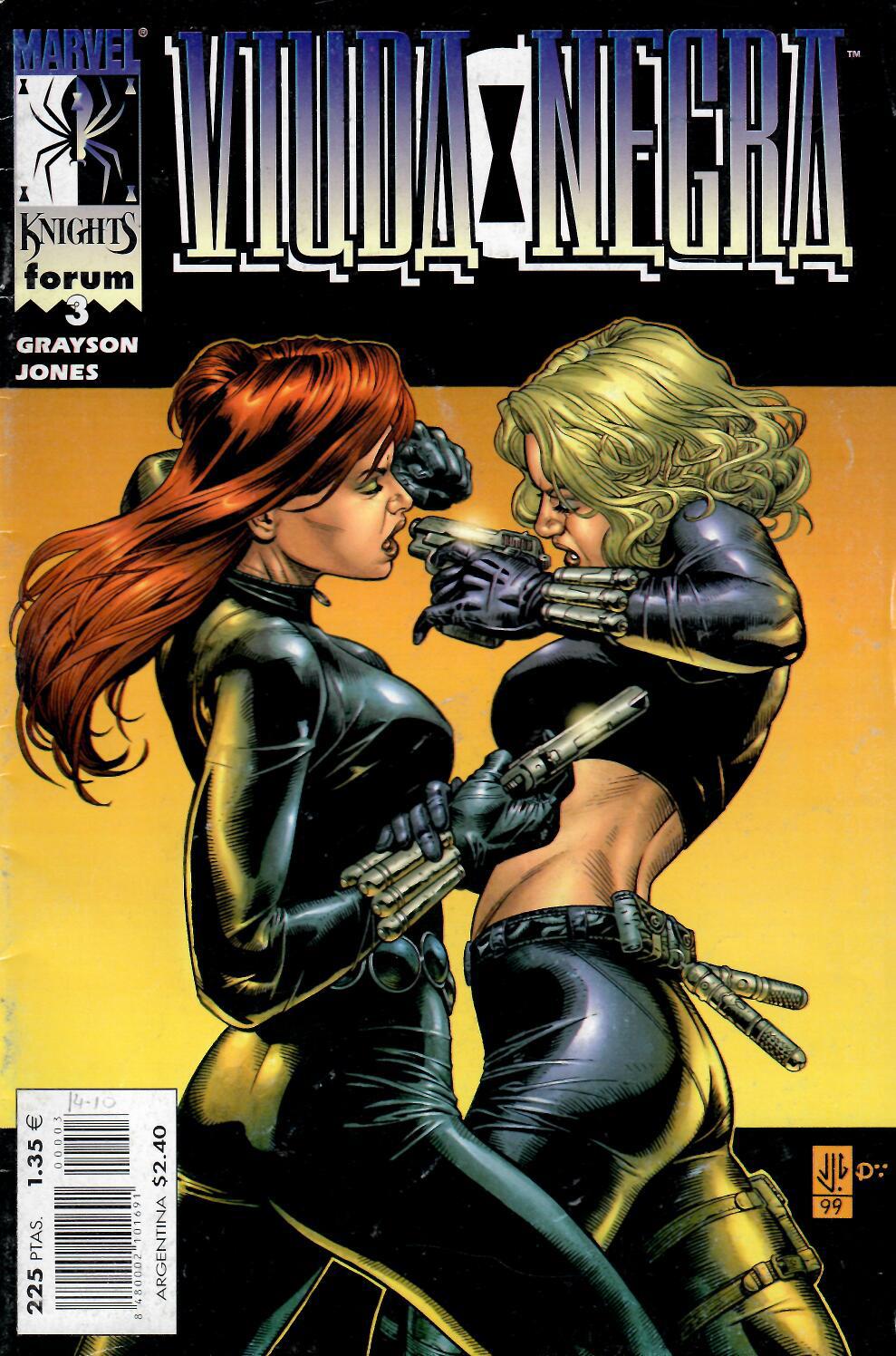 Viuda Negra v2 (Marvel Knights). Forum 1999. Nº 3