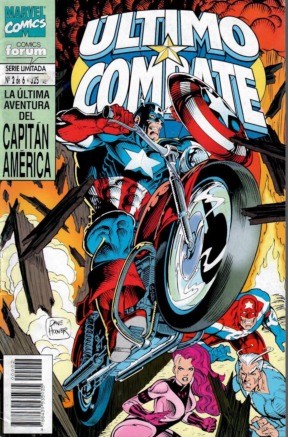 Capitán América. Último Combate. Forum 1995. Nº 2