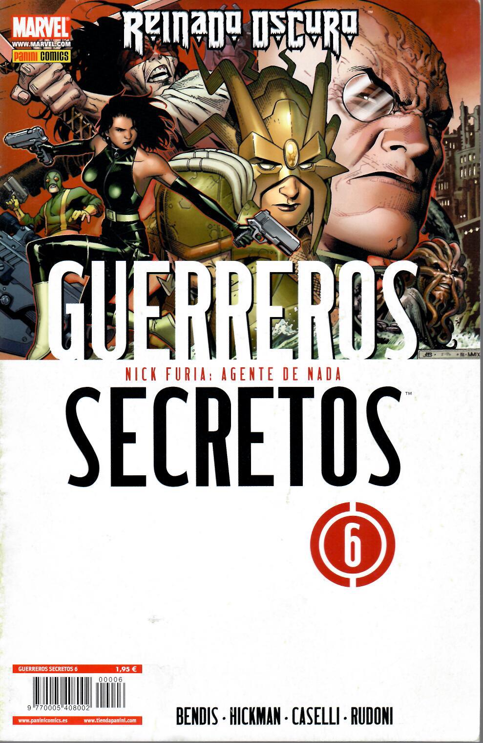 Guerreros Secretos. Panini 2009. Nº 6