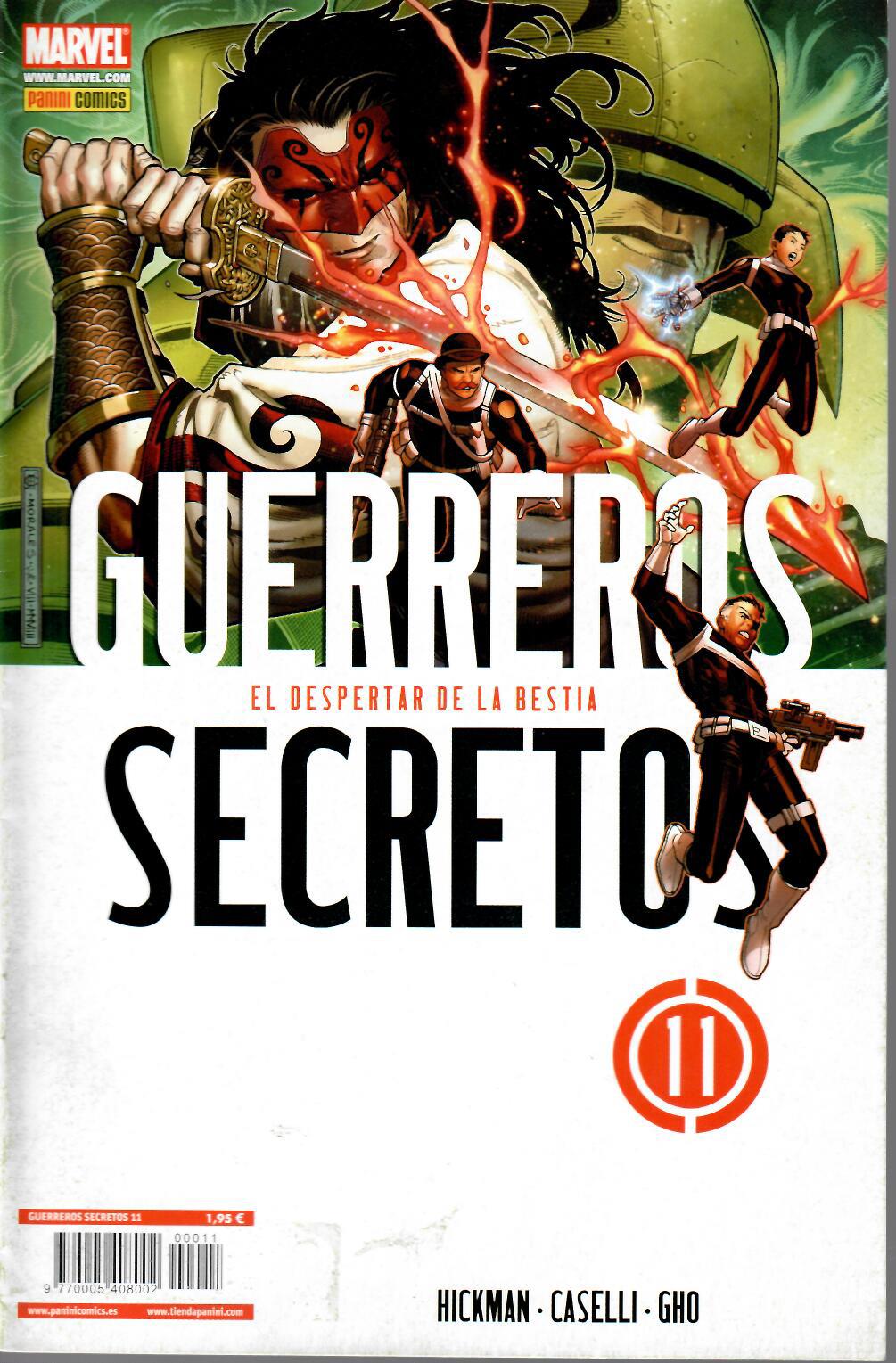 Guerreros Secretos. Panini 2009. Nº 11