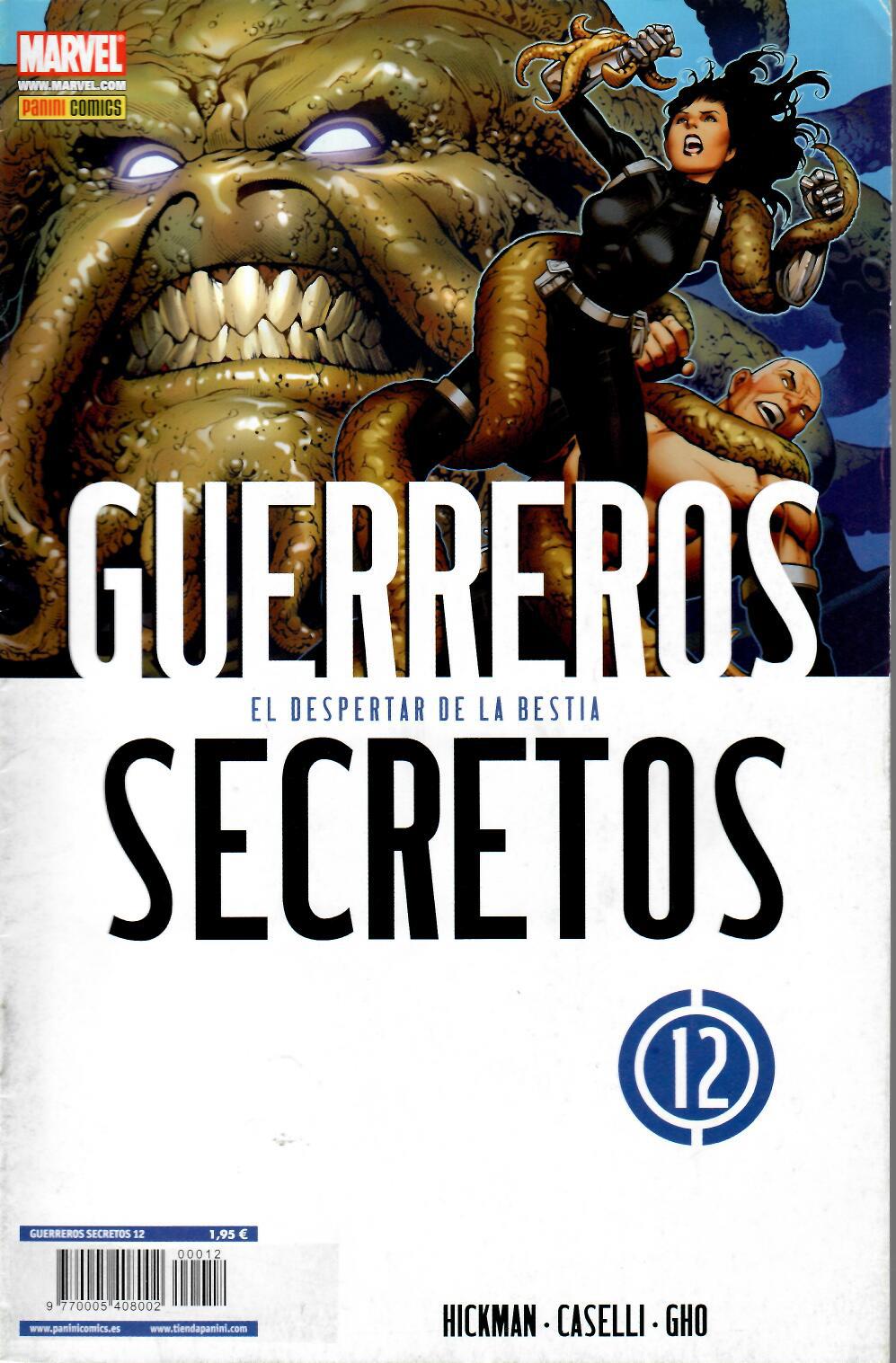 Guerreros Secretos. Panini 2009. Nº 12