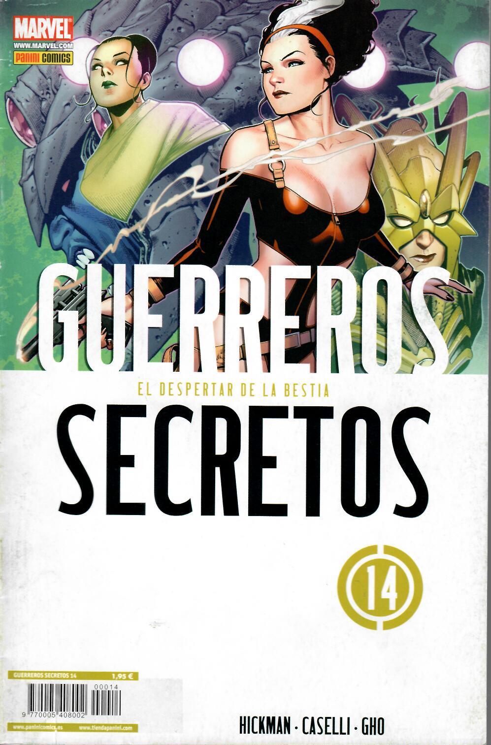 Guerreros Secretos. Panini 2009. Nº 14