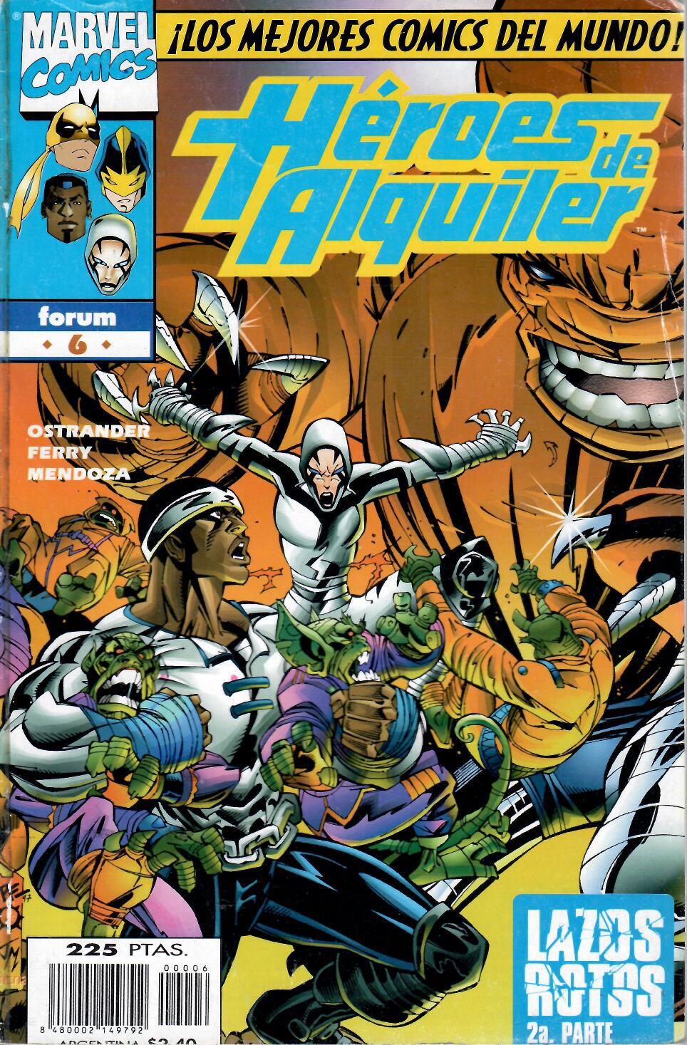 Héroes de Alquiler. Forum 1998. Nº 6