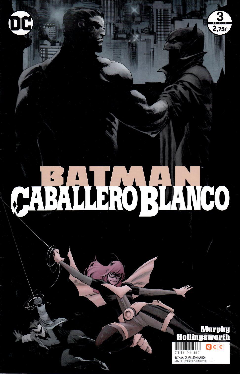 Batman: Caballero Blanco. ECC 2018. Nº 3