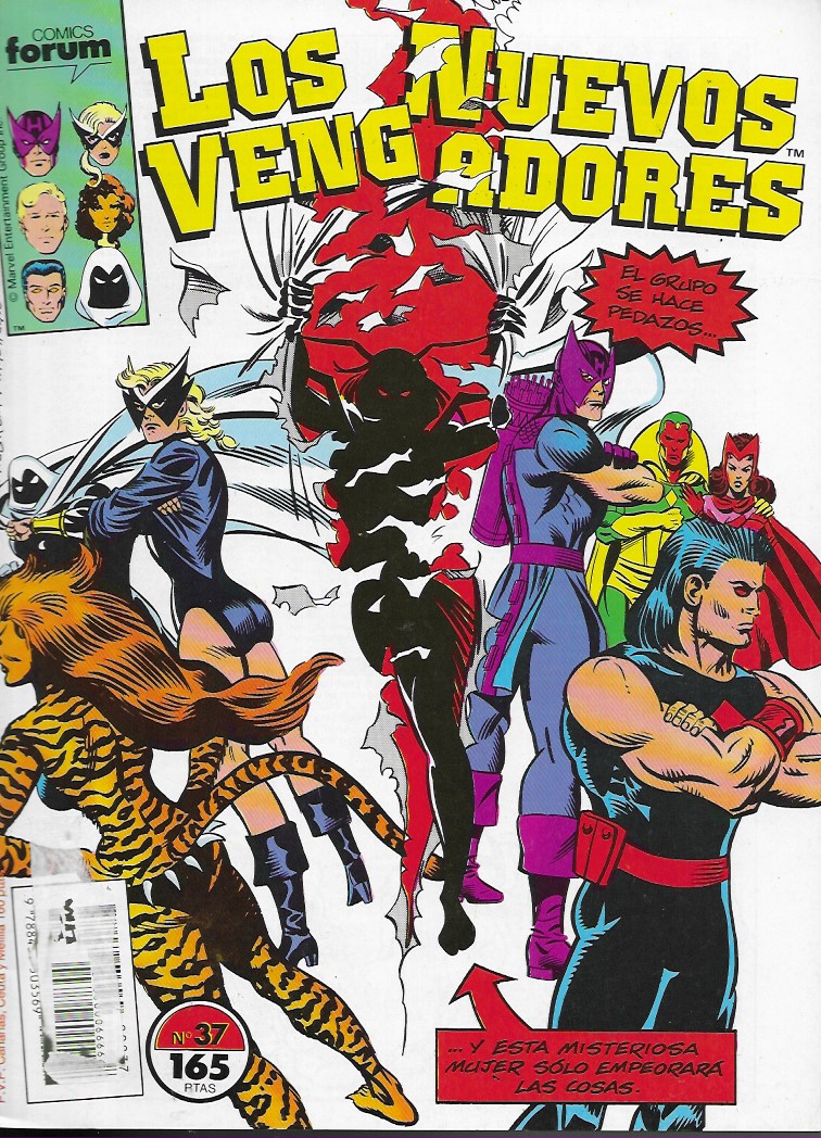 Los Nuevos Vengadores. Forum 1987. Nº 37