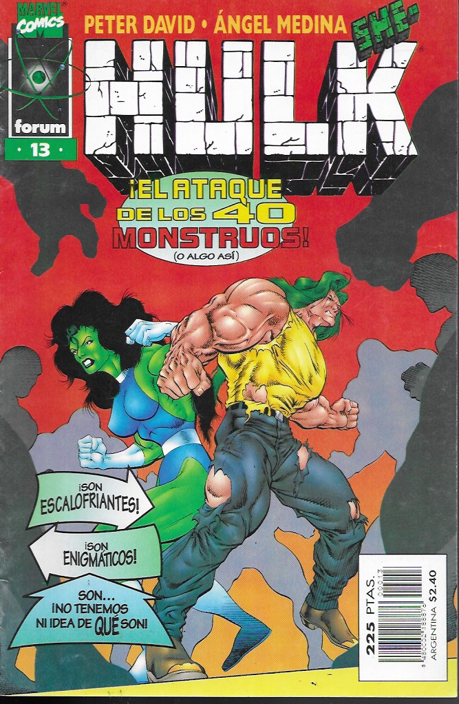 Hulk v2. Forum 1996. Nº 13