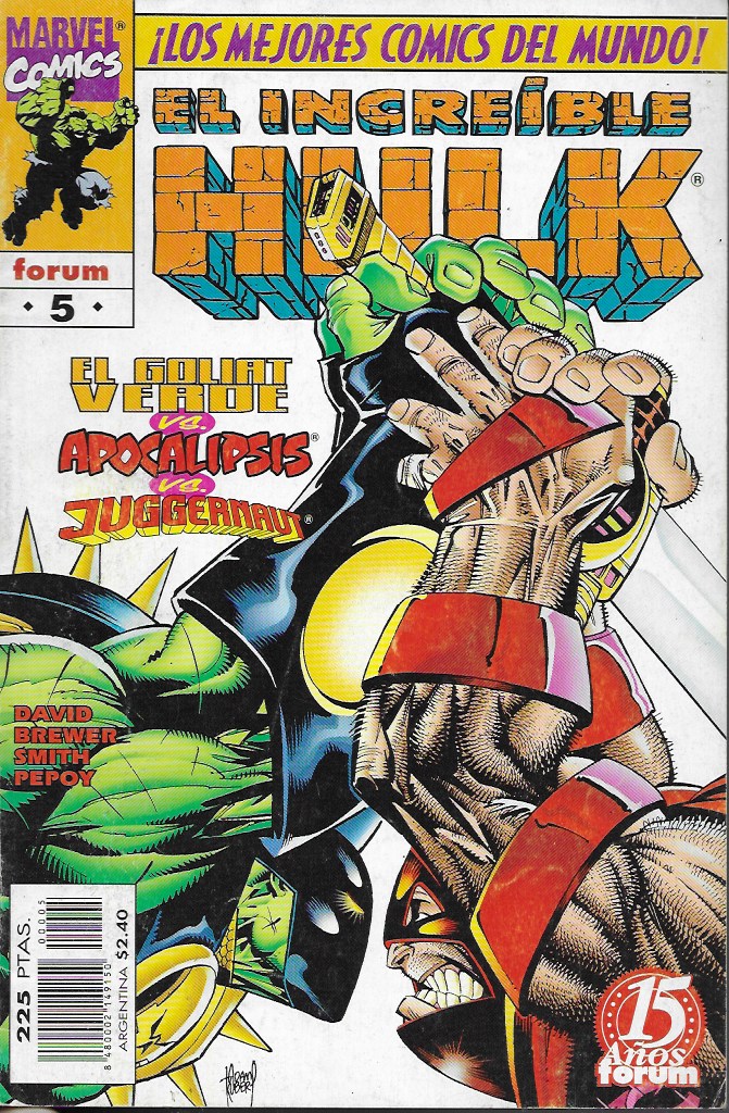 El Increíble Hulk v3. Forum 1998. Nº 5