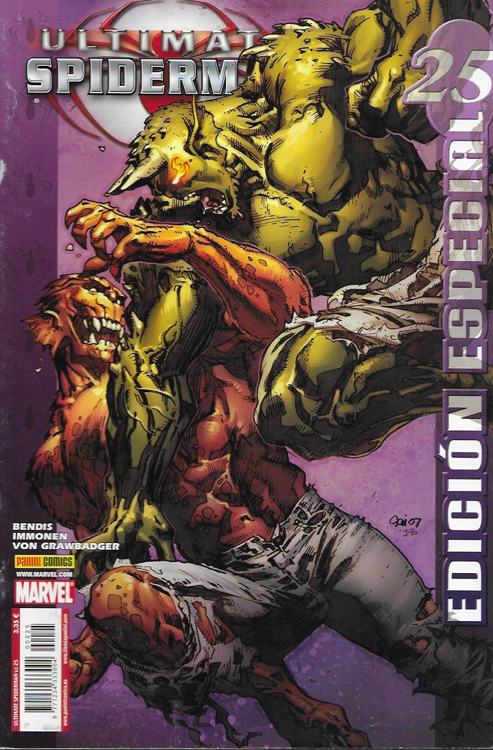 Ultimate Spiderman v2. Panini 2006. Nº 25 (Edición Especial)