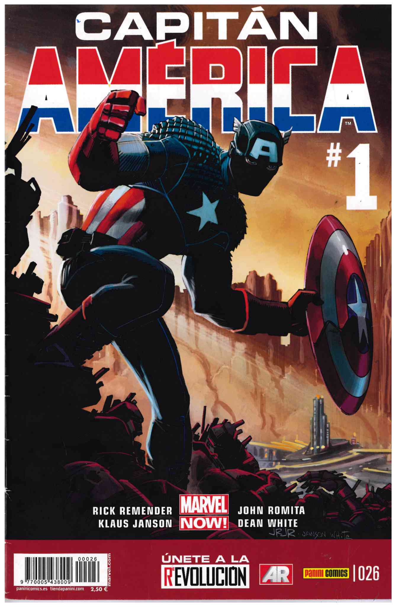 Capitán América v8. Panini 2011. Nº 26