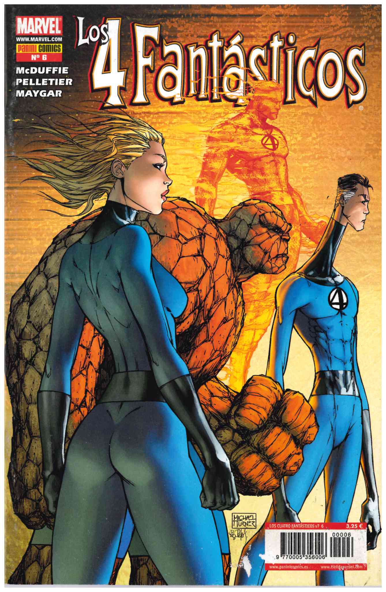 Los 4 Fantásticos v7. Panini 2008. Nº 6