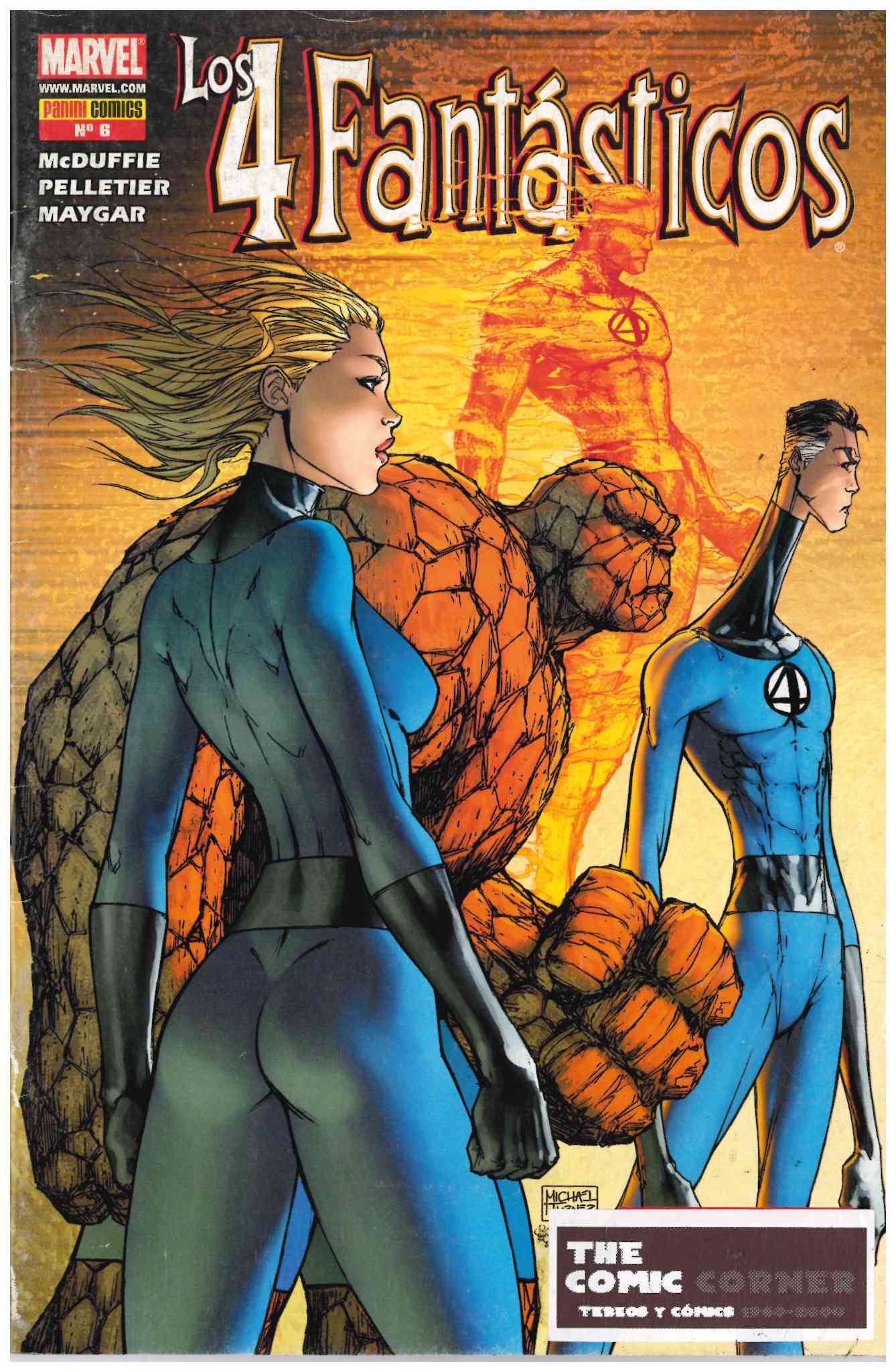Los 4 Fantásticos v7. Panini 2008. Nº 6