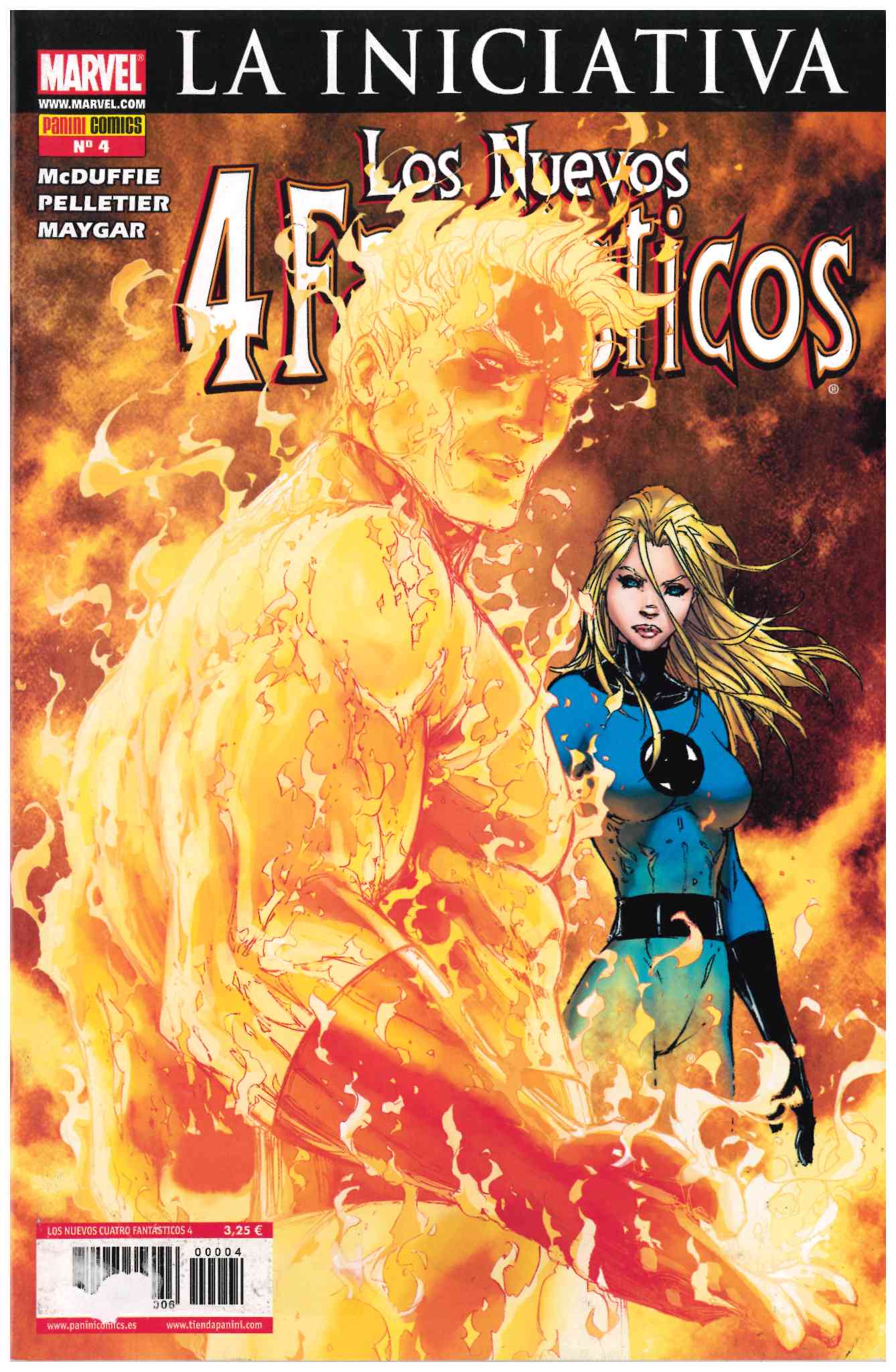 Los Nuevos 4 Fantásticos v7. Panini 2008. Nº 4