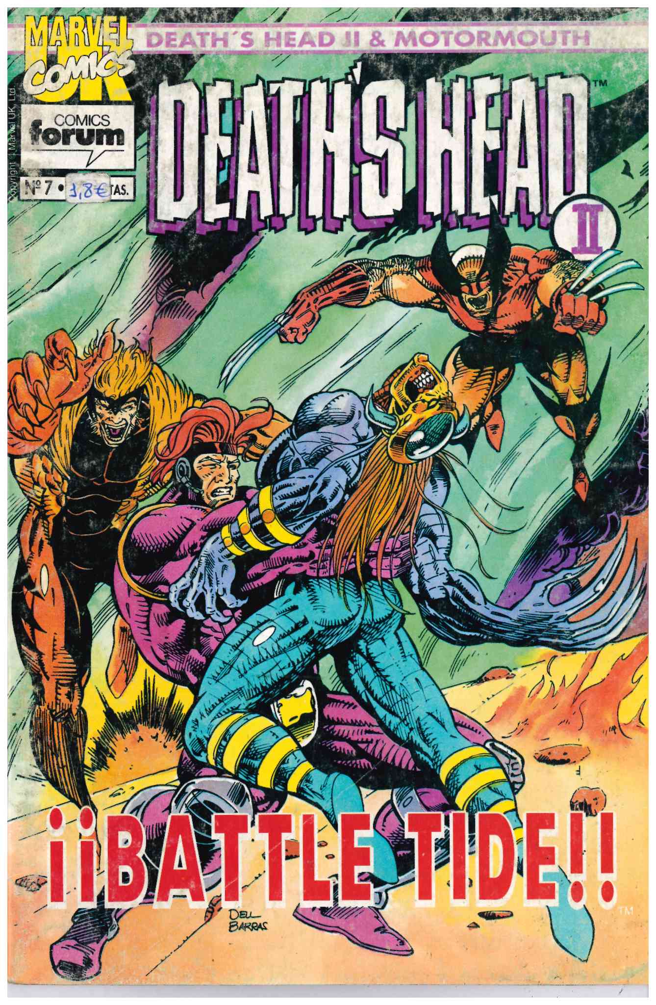 Death´s Head II & Motormouth. Forum 1993. Nº 7