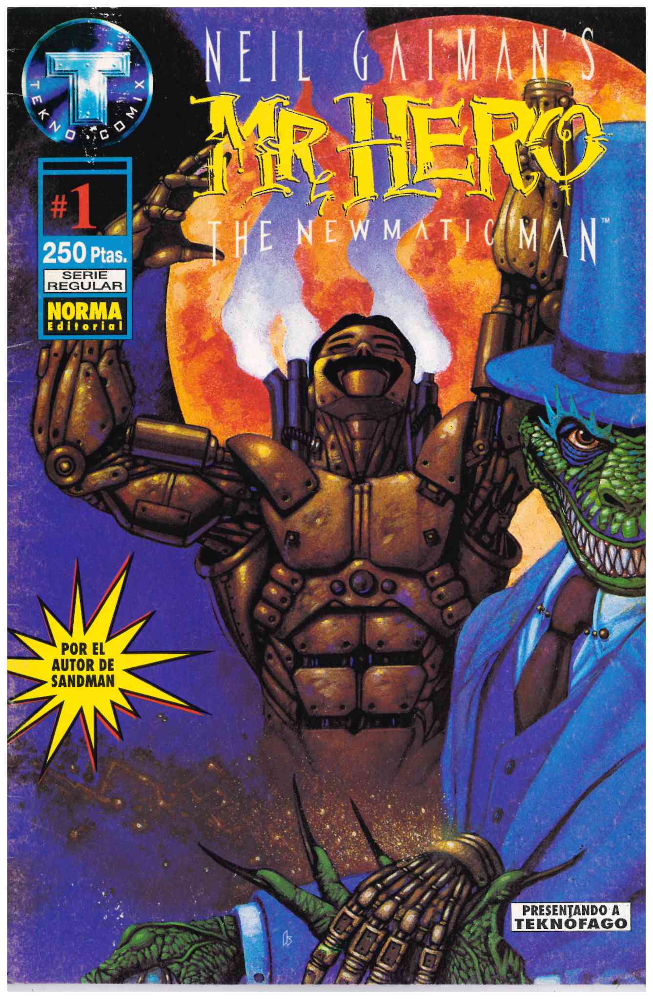 Mr. Hero. The Newmatic Man. Norma 1996. Nº 1