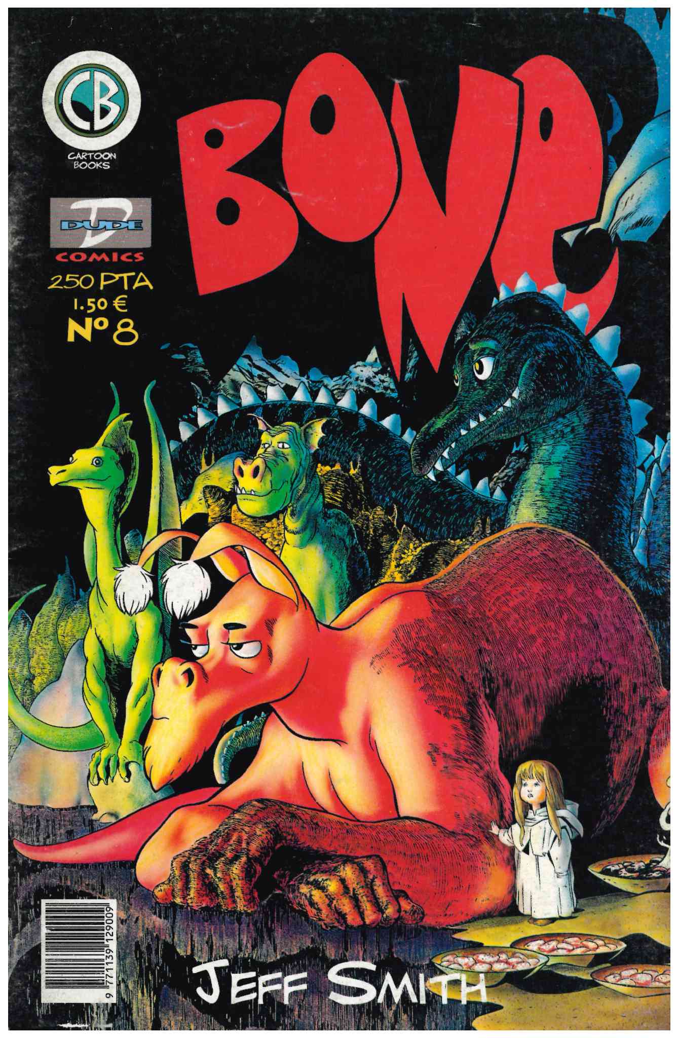 Bone. Dude Comics 1998. Nº 8