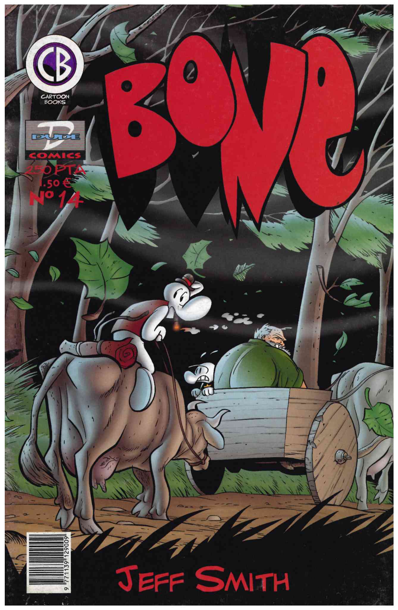 Bone. Dude Comics 1998. Nº 14