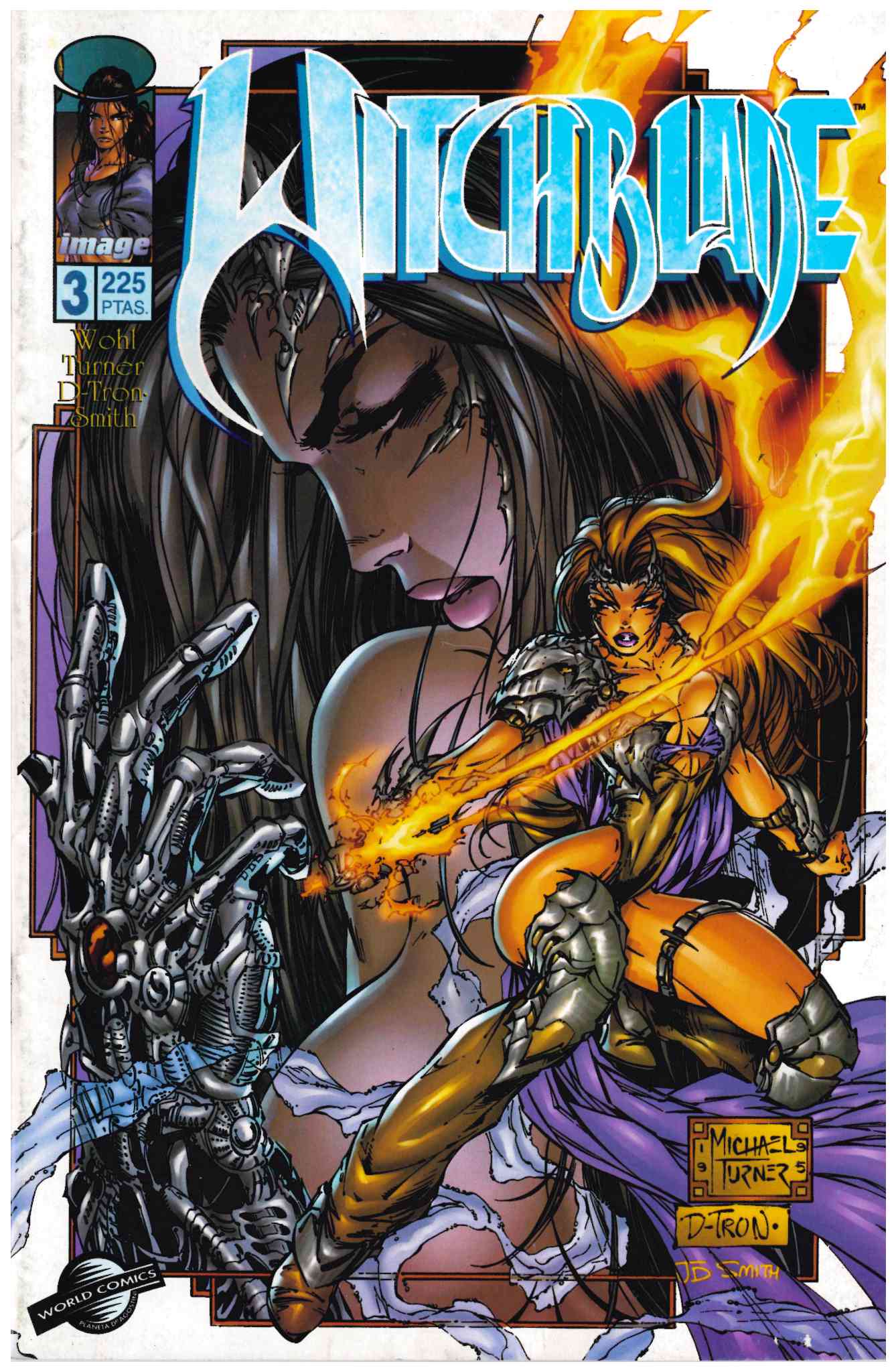 Witchblade. World Comics 1997. Nº 3