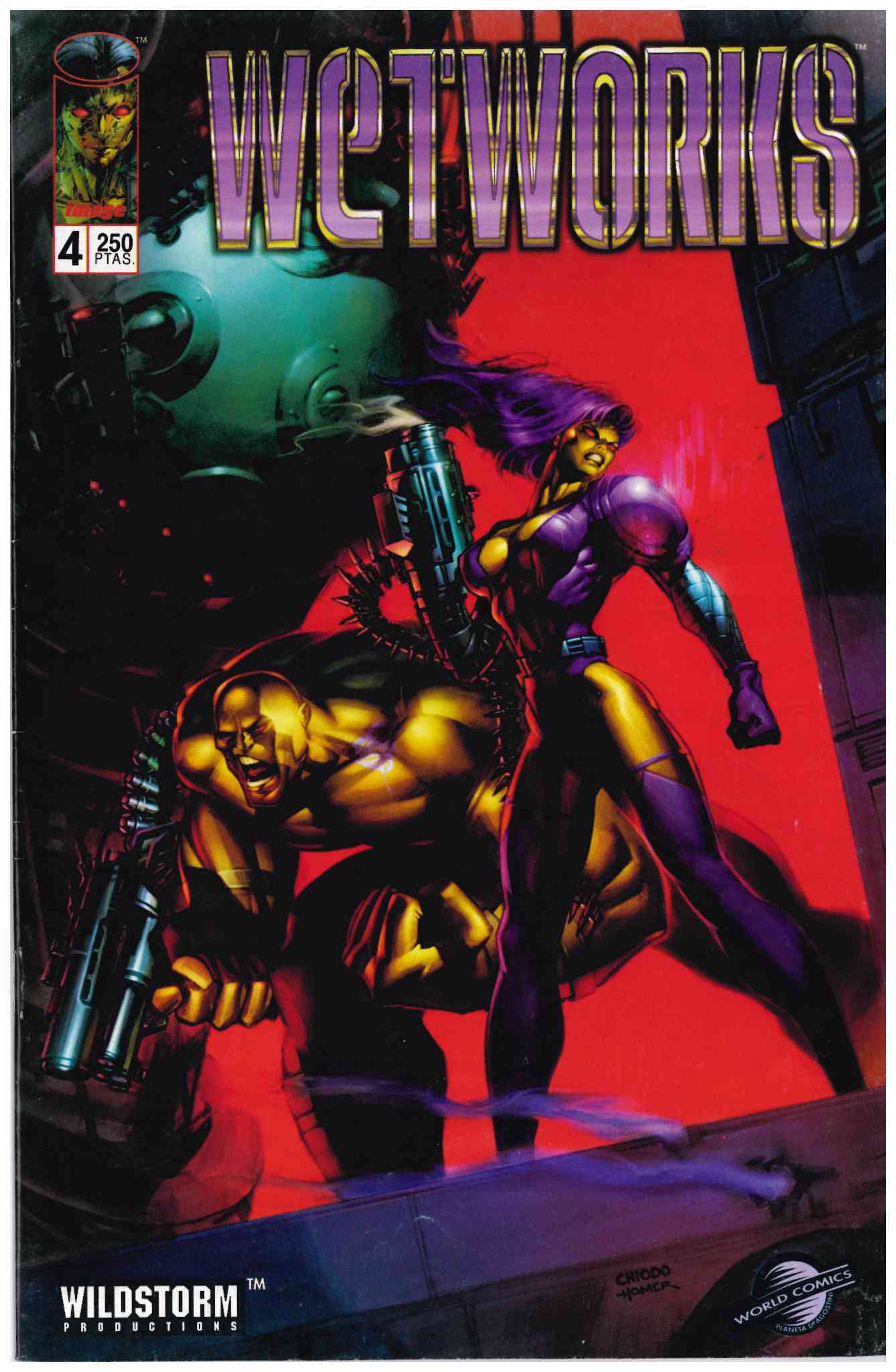Wetworks. World Comics 1995. Nº 4