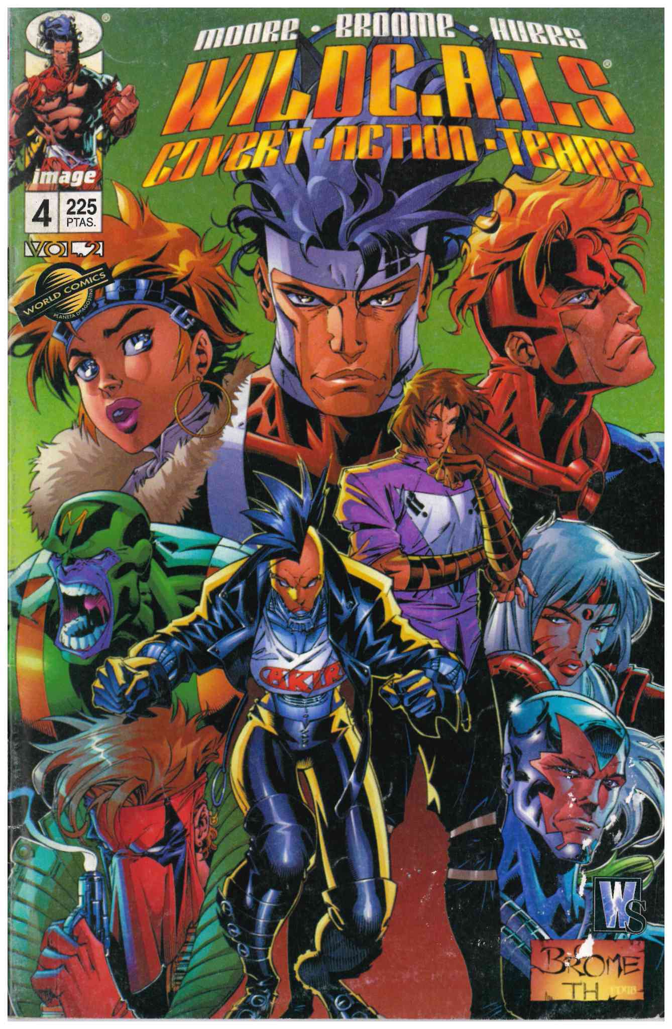 WildC. A. T. S. v2. World Comics 1997. Nº 4