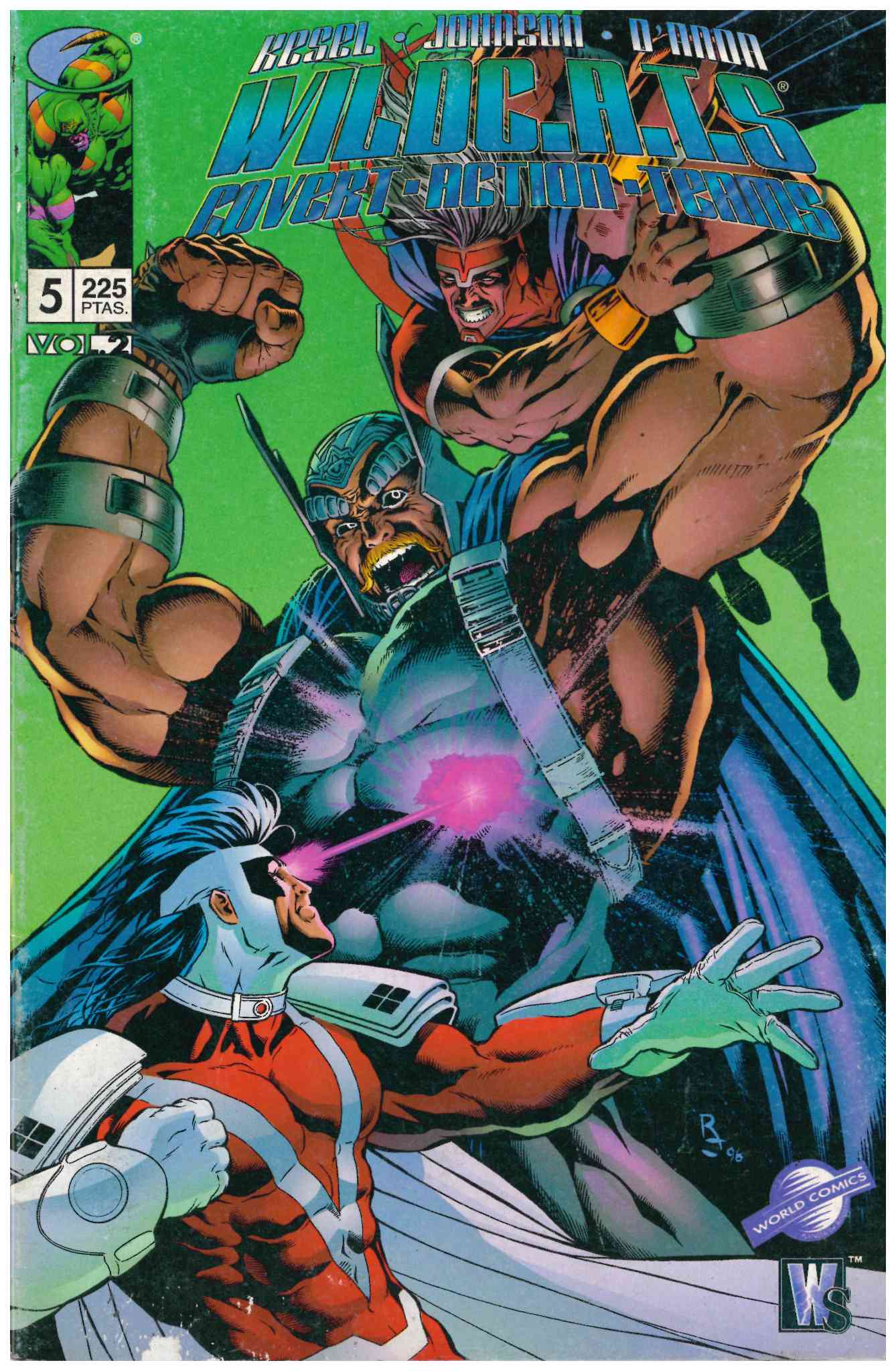 WildC. A. T. S. v2. World Comics 1997. Nº 5