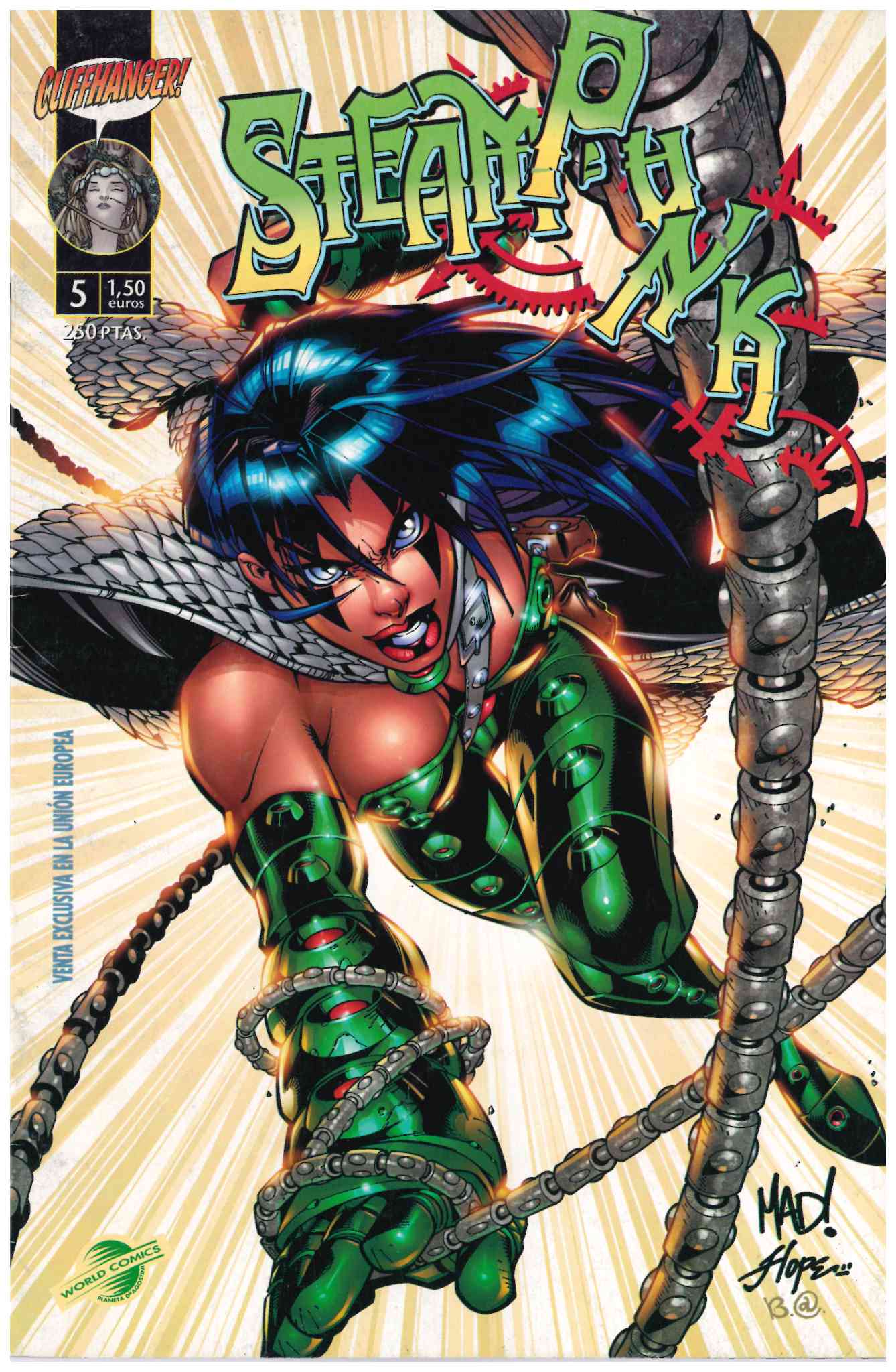 Steampunk. Planeta De Agostini 2001. Nº 5