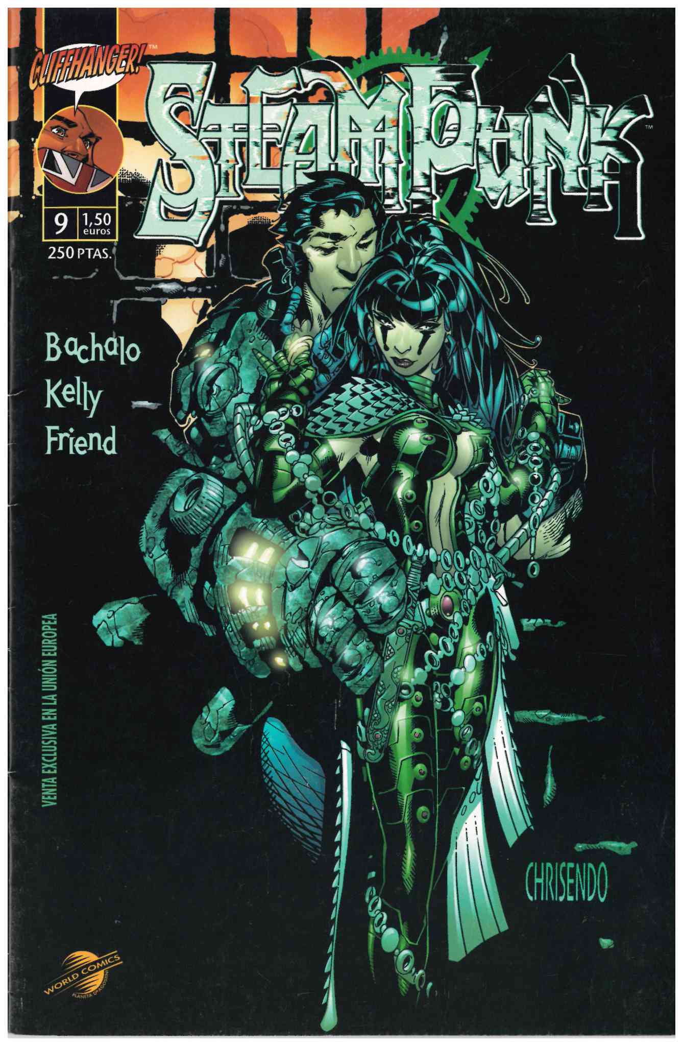 Steampunk. Planeta De Agostini 2001. Nº 9