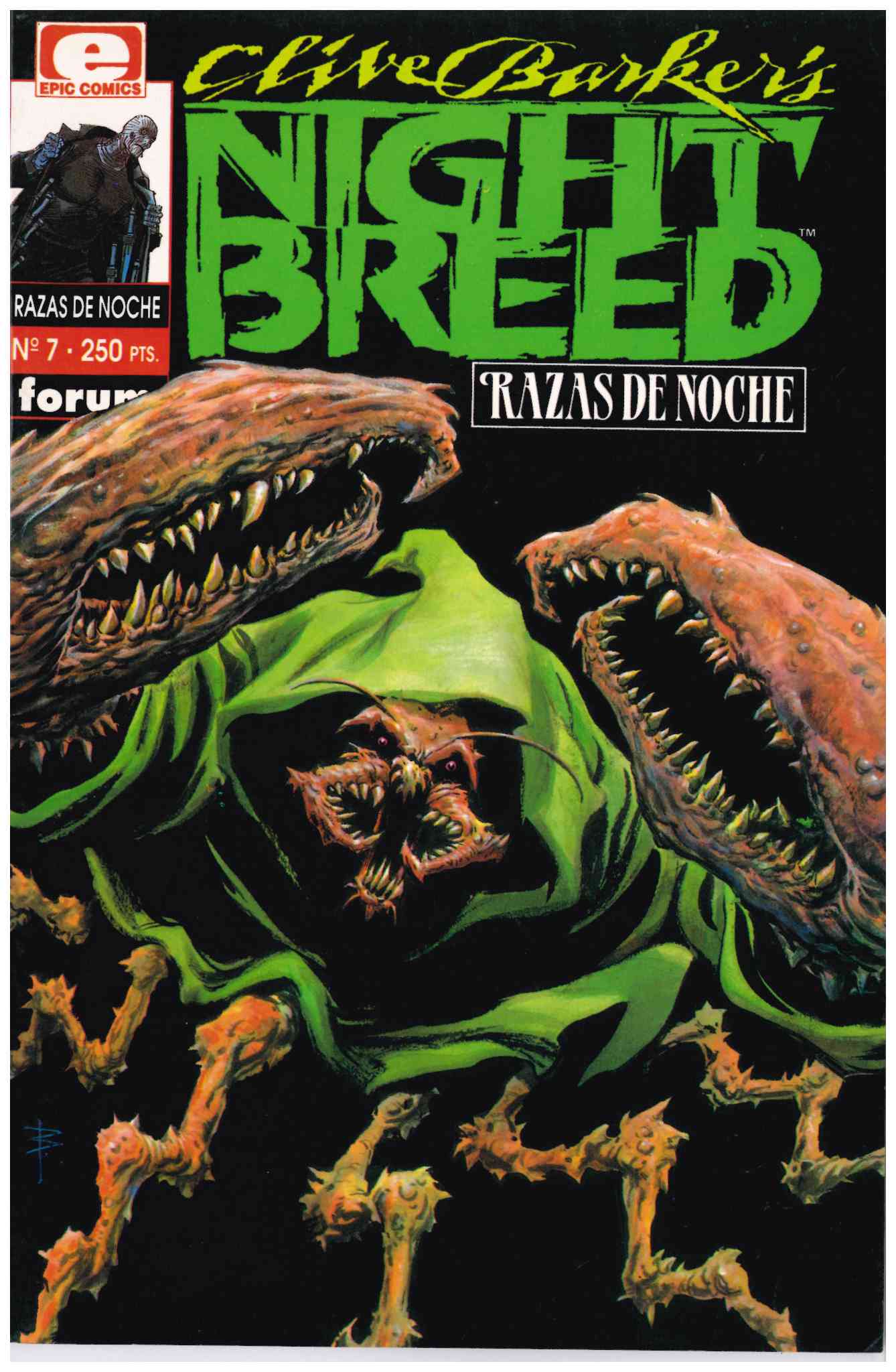 Night Breed (Razas de Noche). Forum 1992. Nº 7
