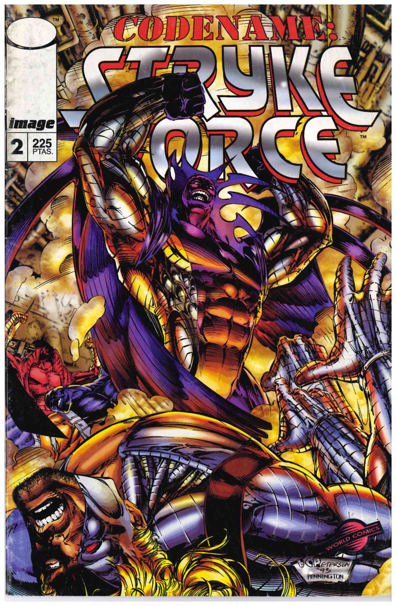 Codename: Stryke Force. World Comics 1995. Nº 2