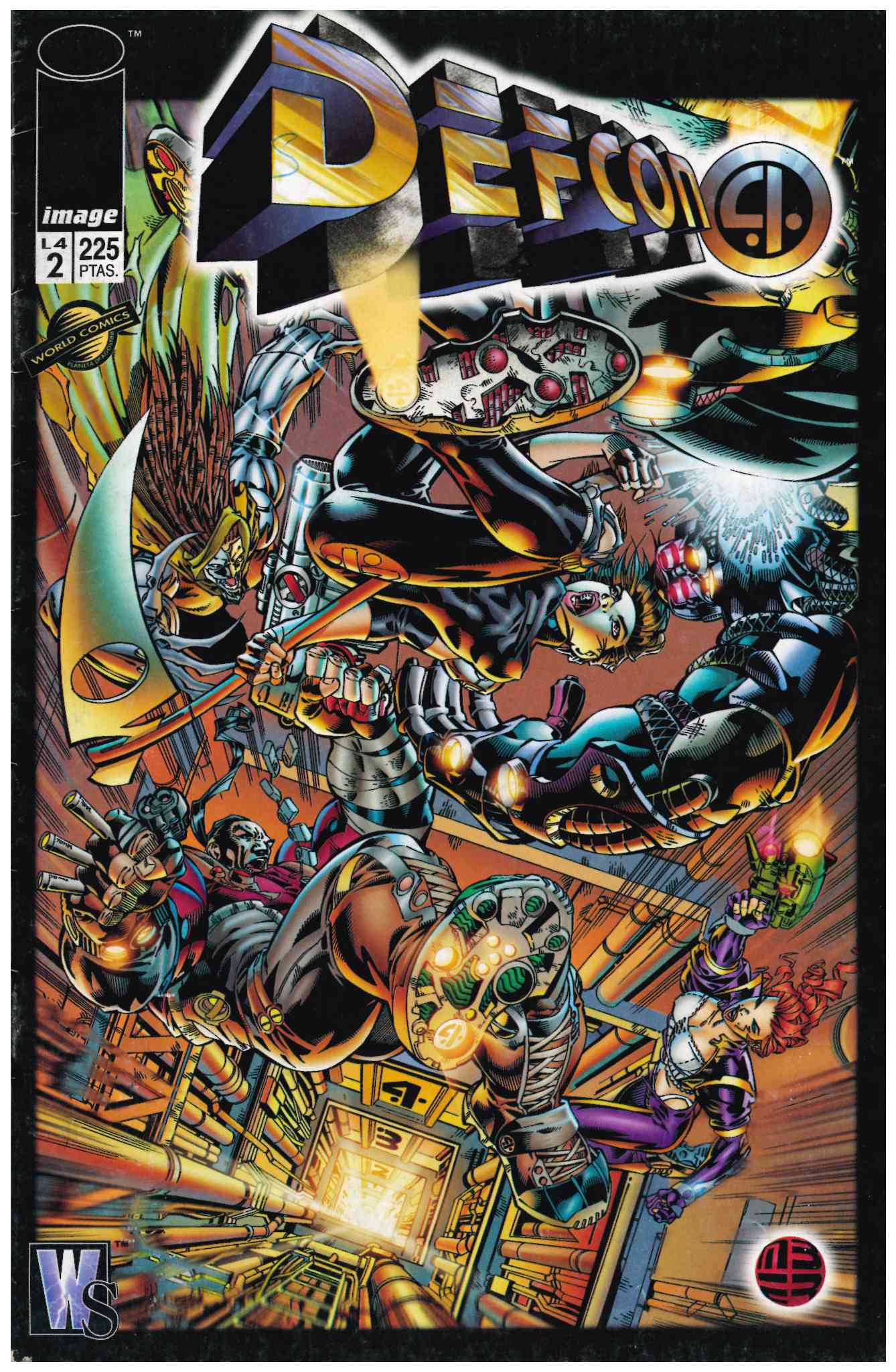 Defcon 4. World Comics 1997. Nº 2