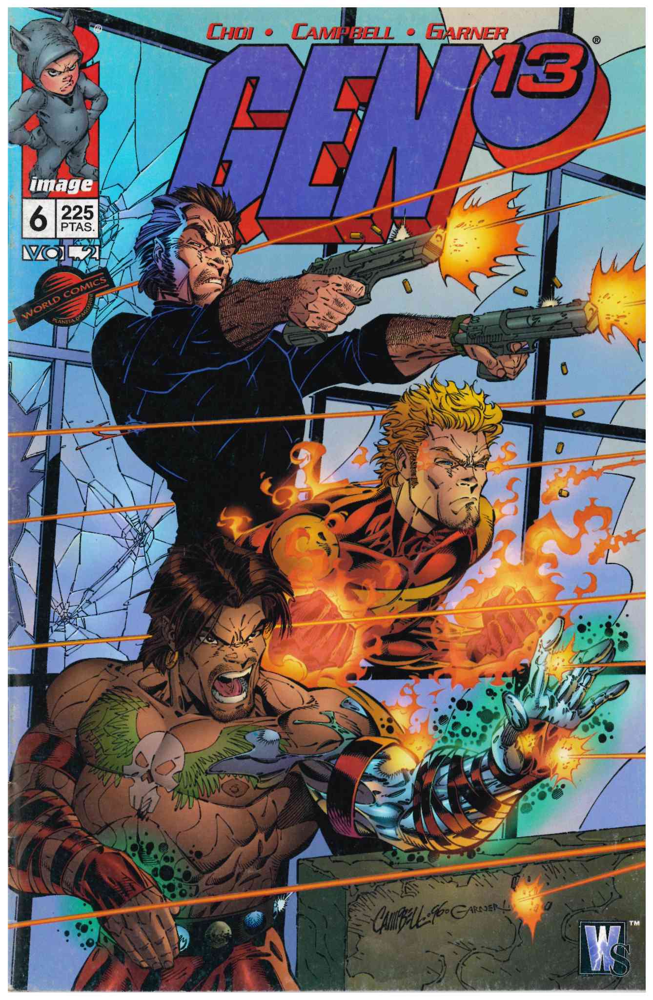 Gen 13 v2. World Comics 1997. Nº 6