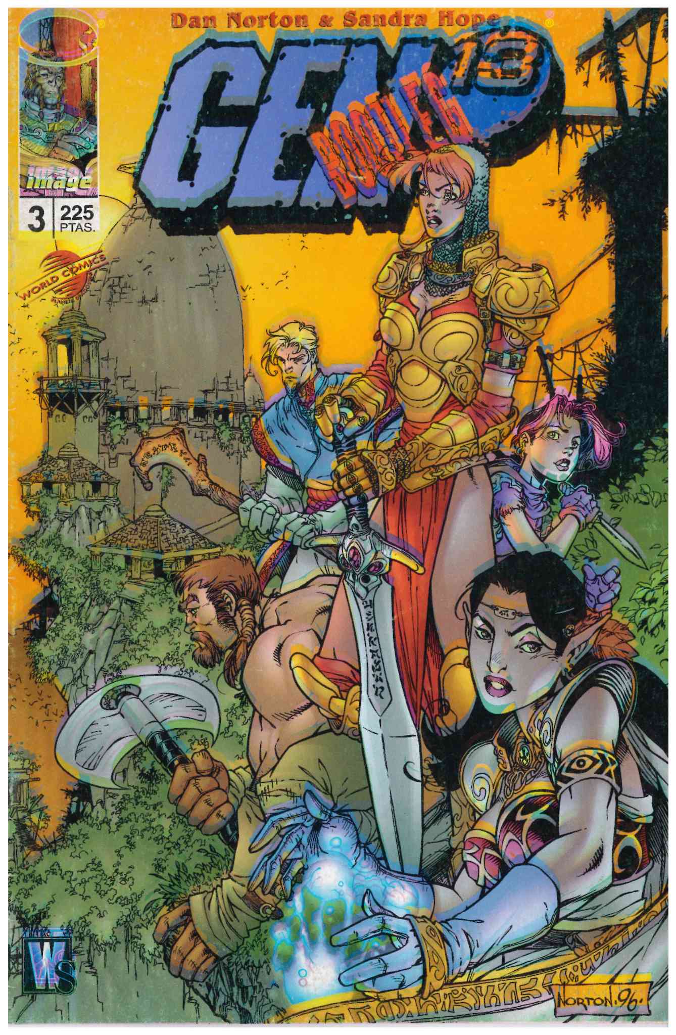 Gen 13. Bootleg. World Comics 1997. Nº 3