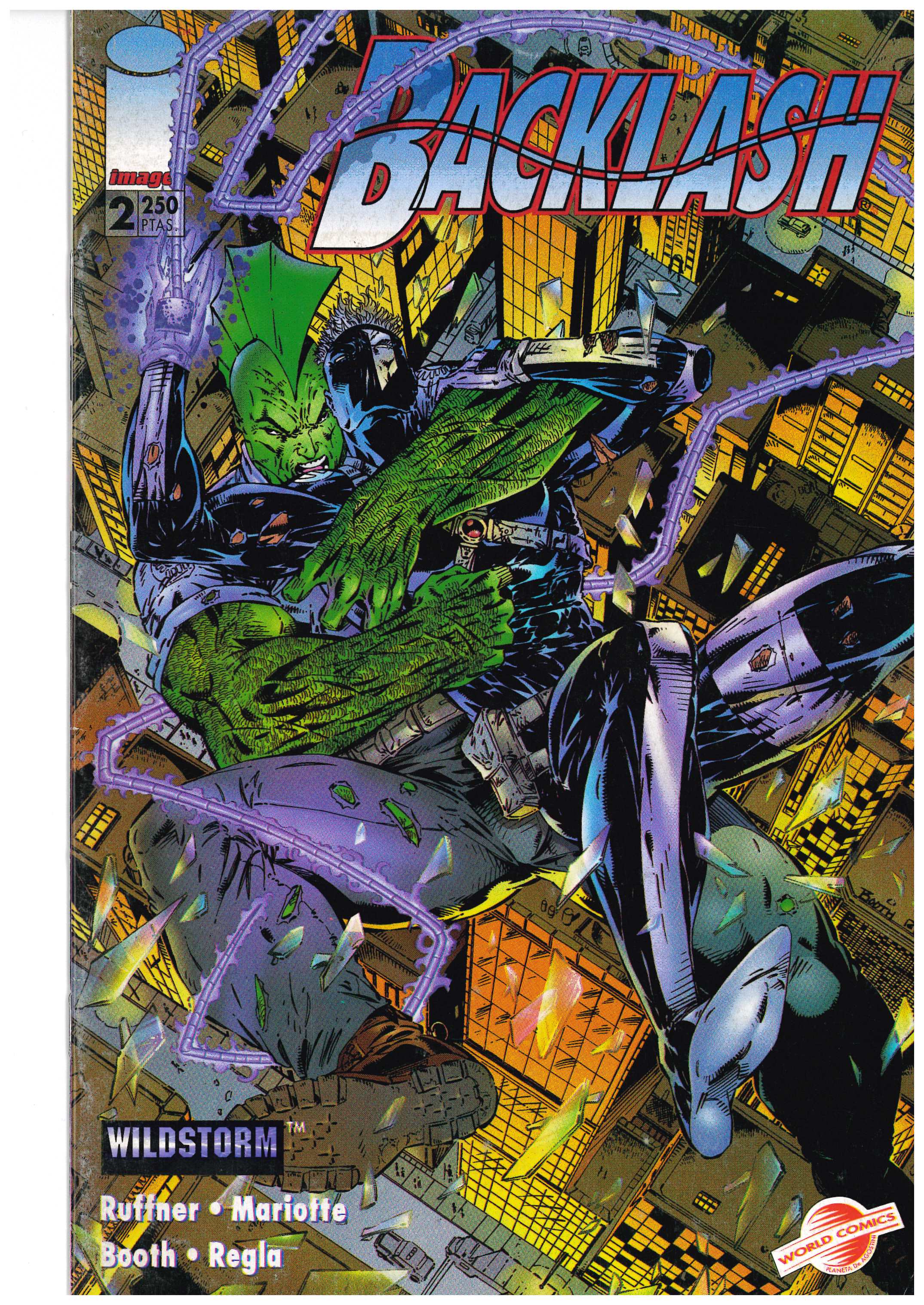 Backlash. World Comics 1995. Nº 2