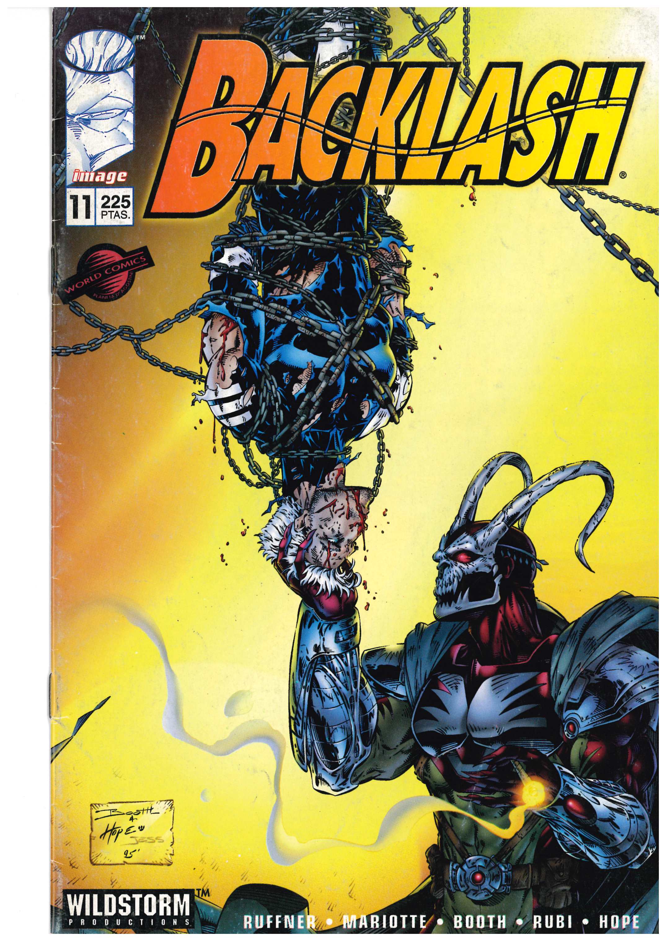 Backlash. World Comics 1995. Nº 11