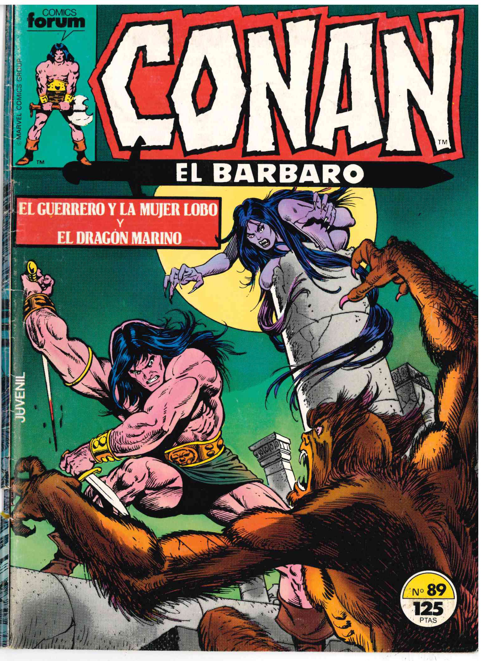 Conan El Bárbaro. Forum 1983. Nº 89