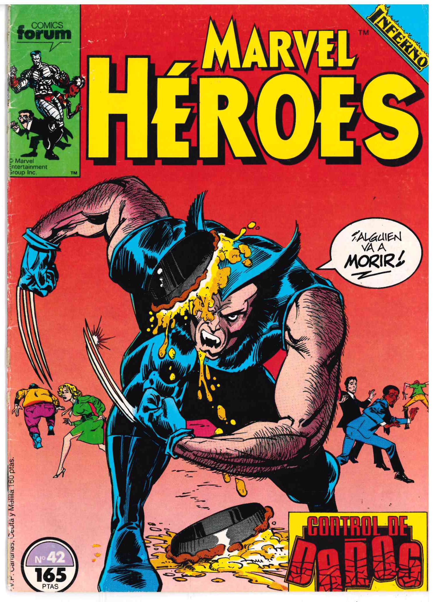 Marvel Héroes. Forum 1987. Nº 42