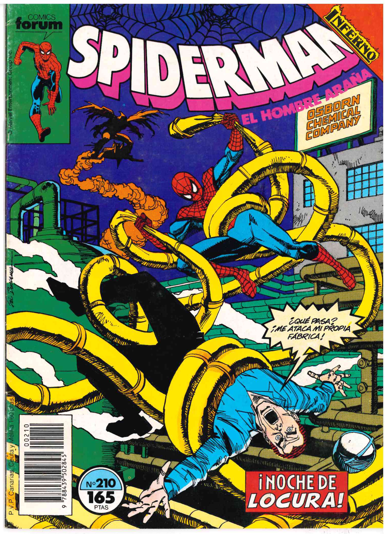 Spiderman. Forum 1983. Nº 210