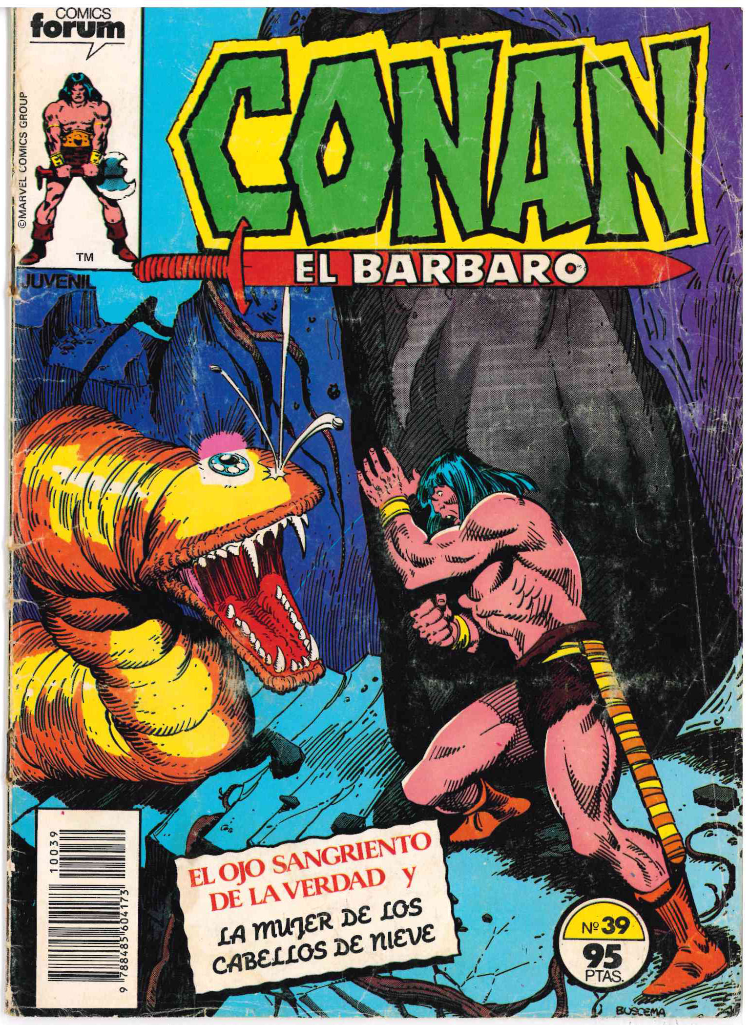 Conan El Bárbaro. Forum 1983. Nº 39