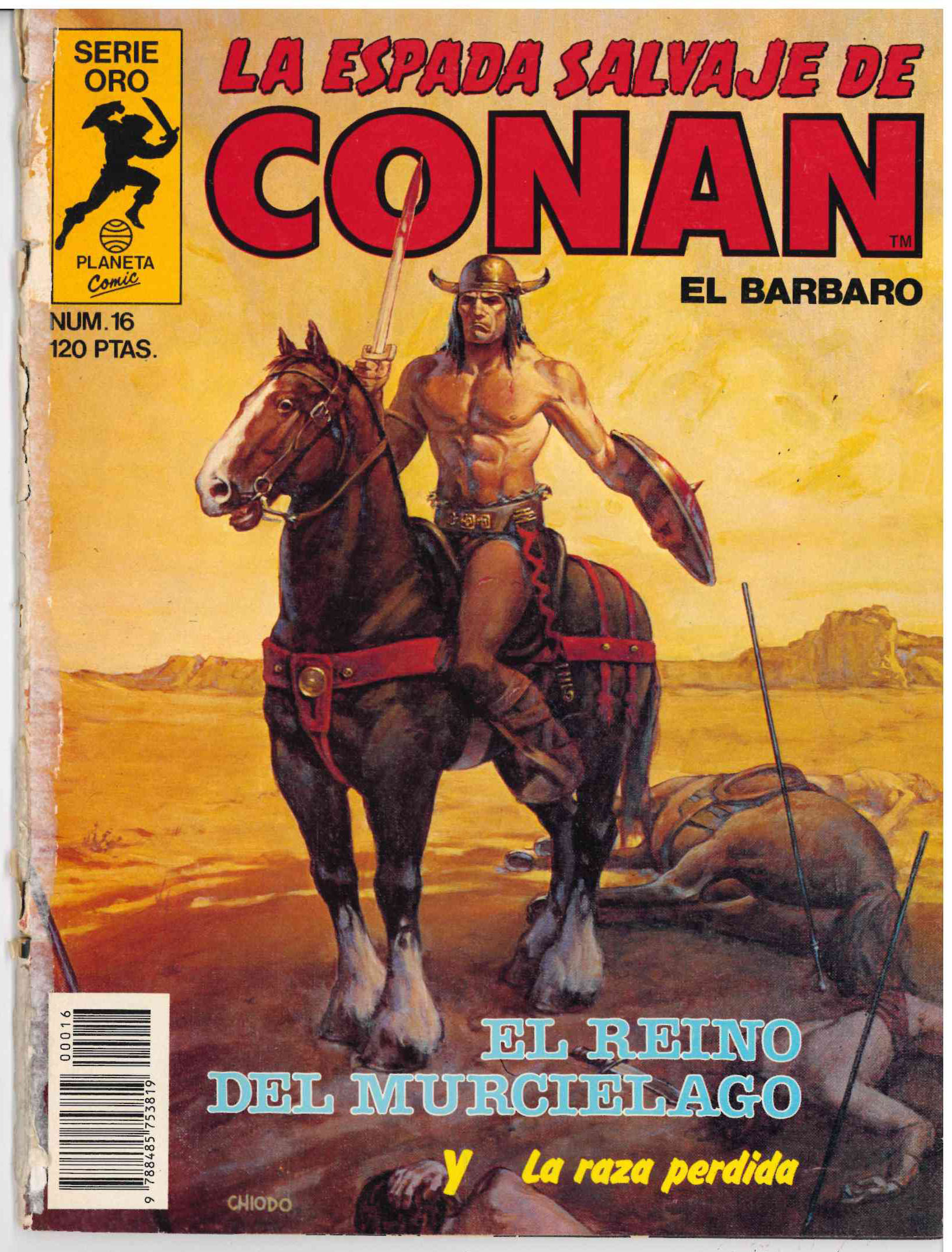 La Espada Salvaje de Conan. Forum 1982. Nº 16