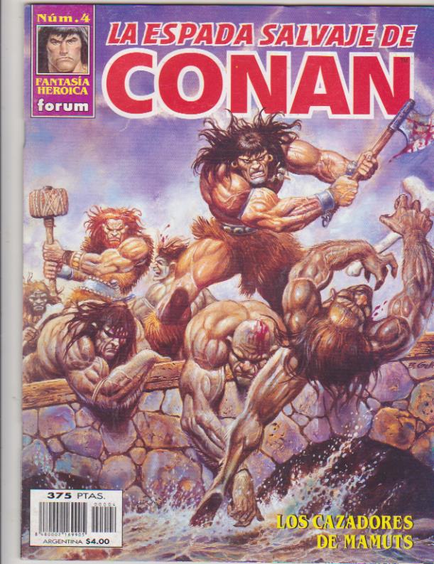 La Espada Salvaje de Conan v3. Forum 1997. Nº 4